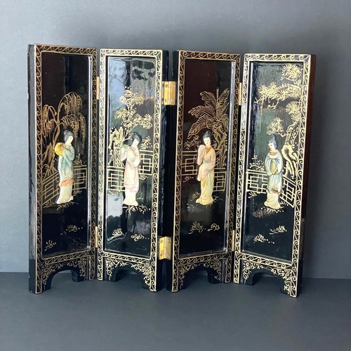 Vintage panel desk - panel, screen